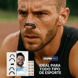 RespirePRO: Dilatador Magnético Nasal -Mejora tu respiración nasal hasta en 80% (Kit con 4 dilatadores en la caja)