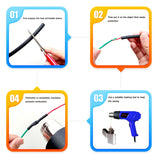 Kit X 140 UND de conector de cable de tubo termorretráctil impermeable