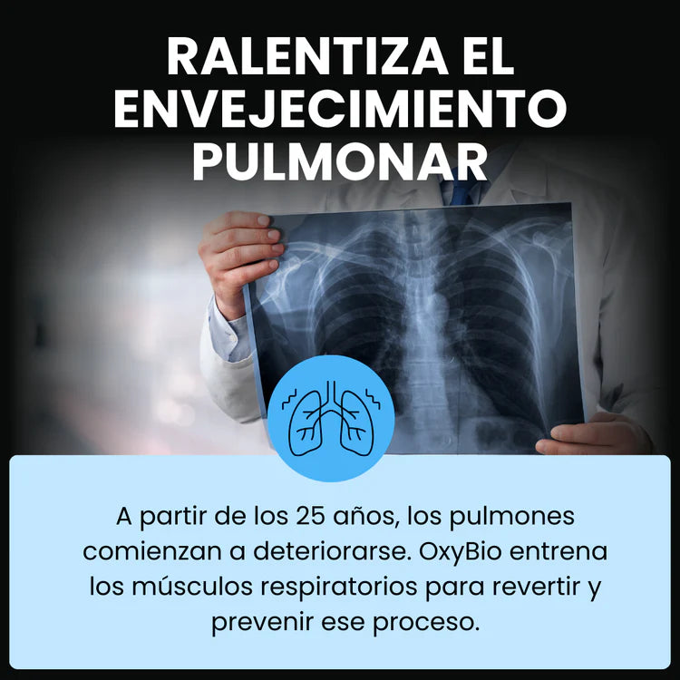Oxybio™ Entrenador Pulmonar
