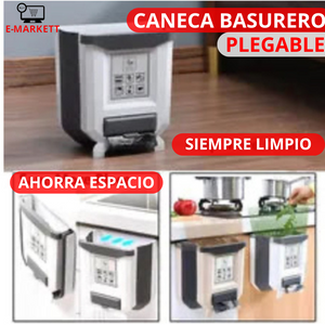 CANECA BASURERO PLEGABLE + ENVIO GRATIS