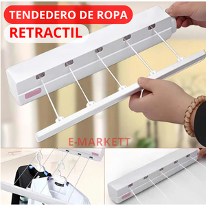 Tendedero  De Ropa Retráctil + Envió Gratis