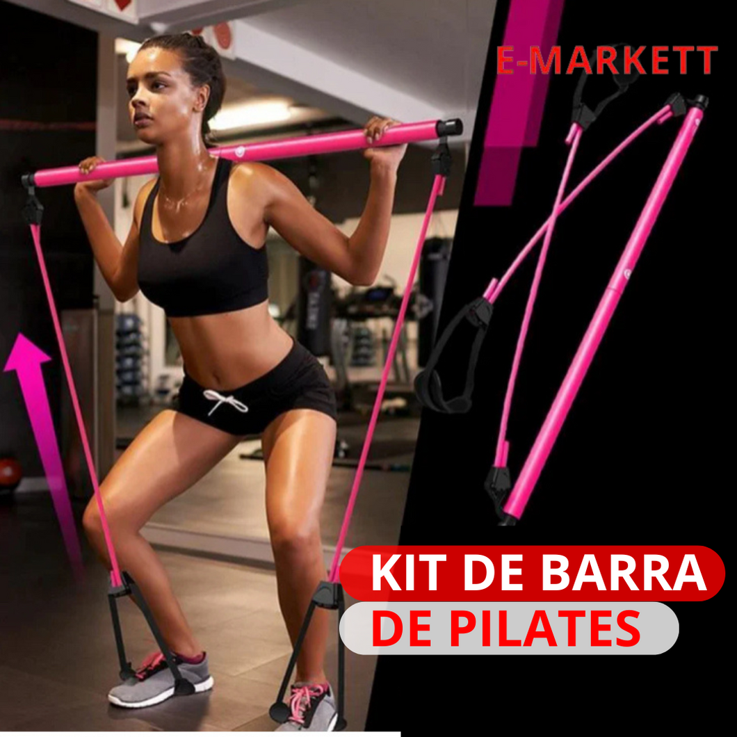 Kit de barra de pilates portátil