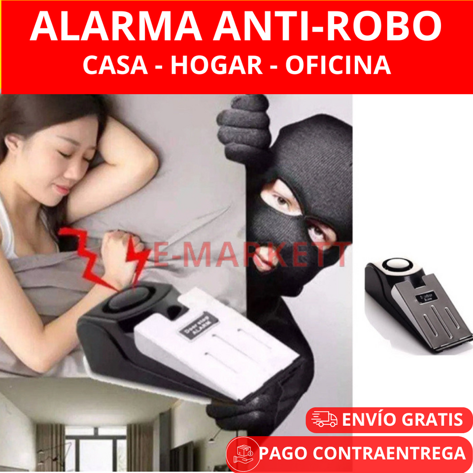 🚨Tope de seguridad Con alarma integrada🚨