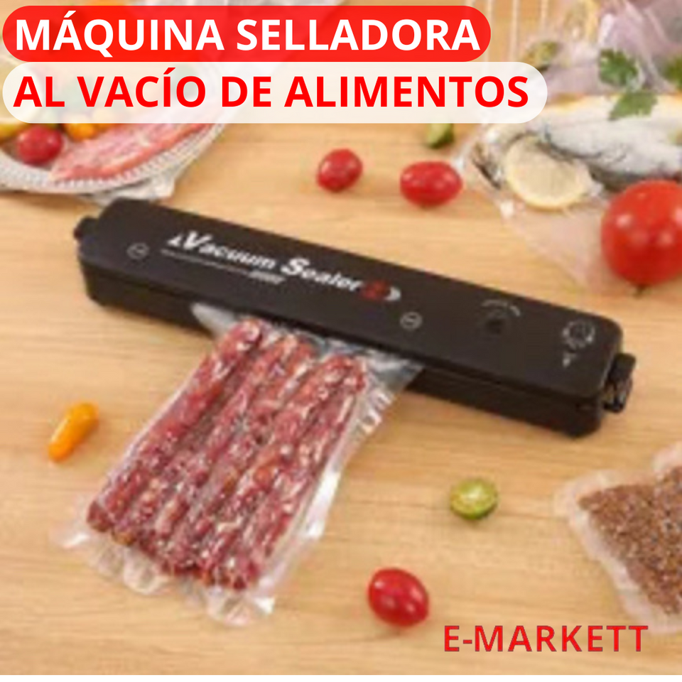 Maquina Empacadora Selladora Al Vacío de Alimentos