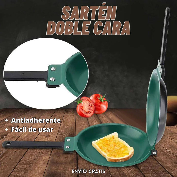 🍳 Sartén tefal  Doble Cara Antiadherente 🍳