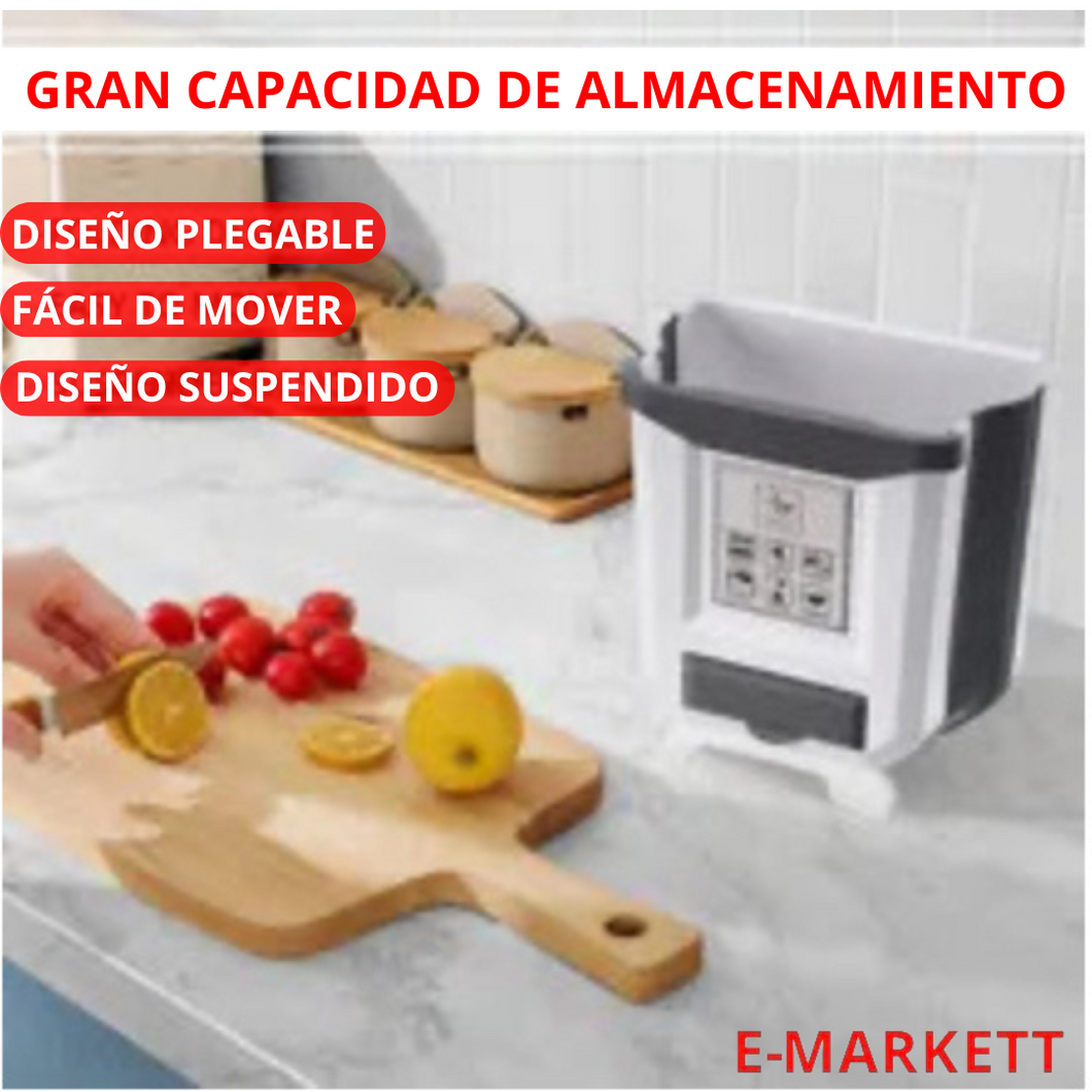 CANECA BASURERO PLEGABLE + ENVIO GRATIS