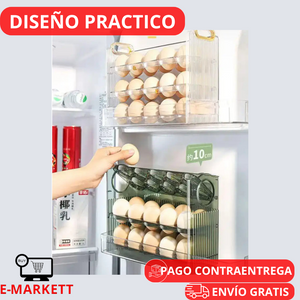 🥚🔥ORGANIZADOR  DE HUEVOS x 30 UND + ENVIO GRATIS  🥚🔥