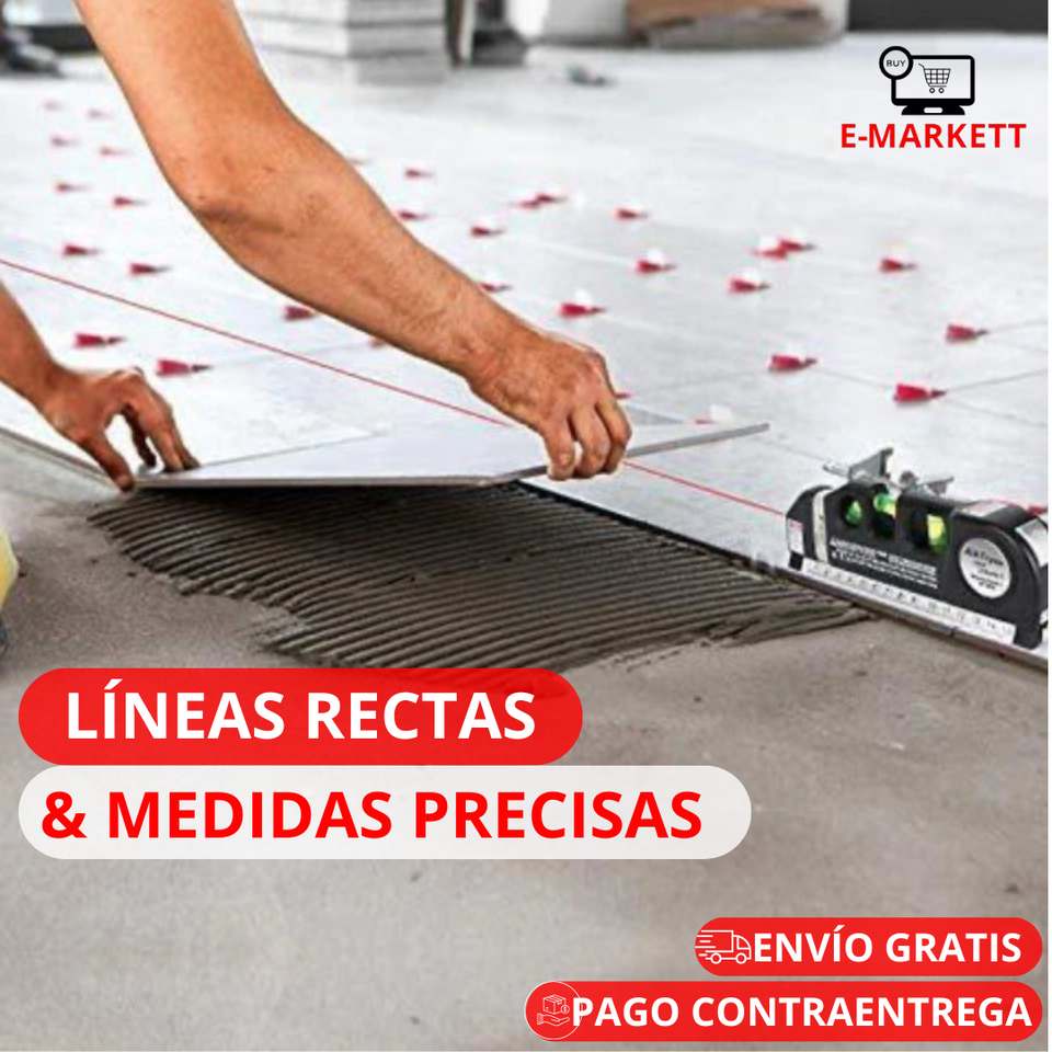 NIVEL LASER CON METRO PRO