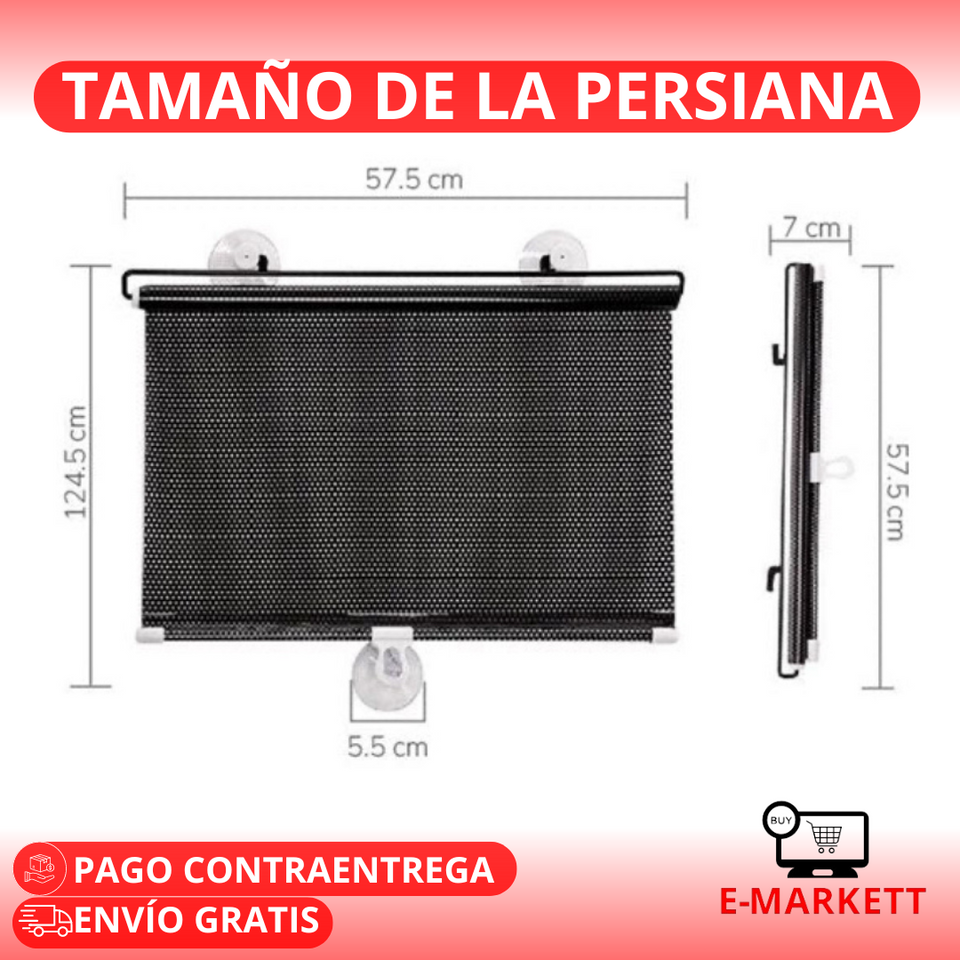 PERSIANA PLEGABLE + ENVÍO GRATIS