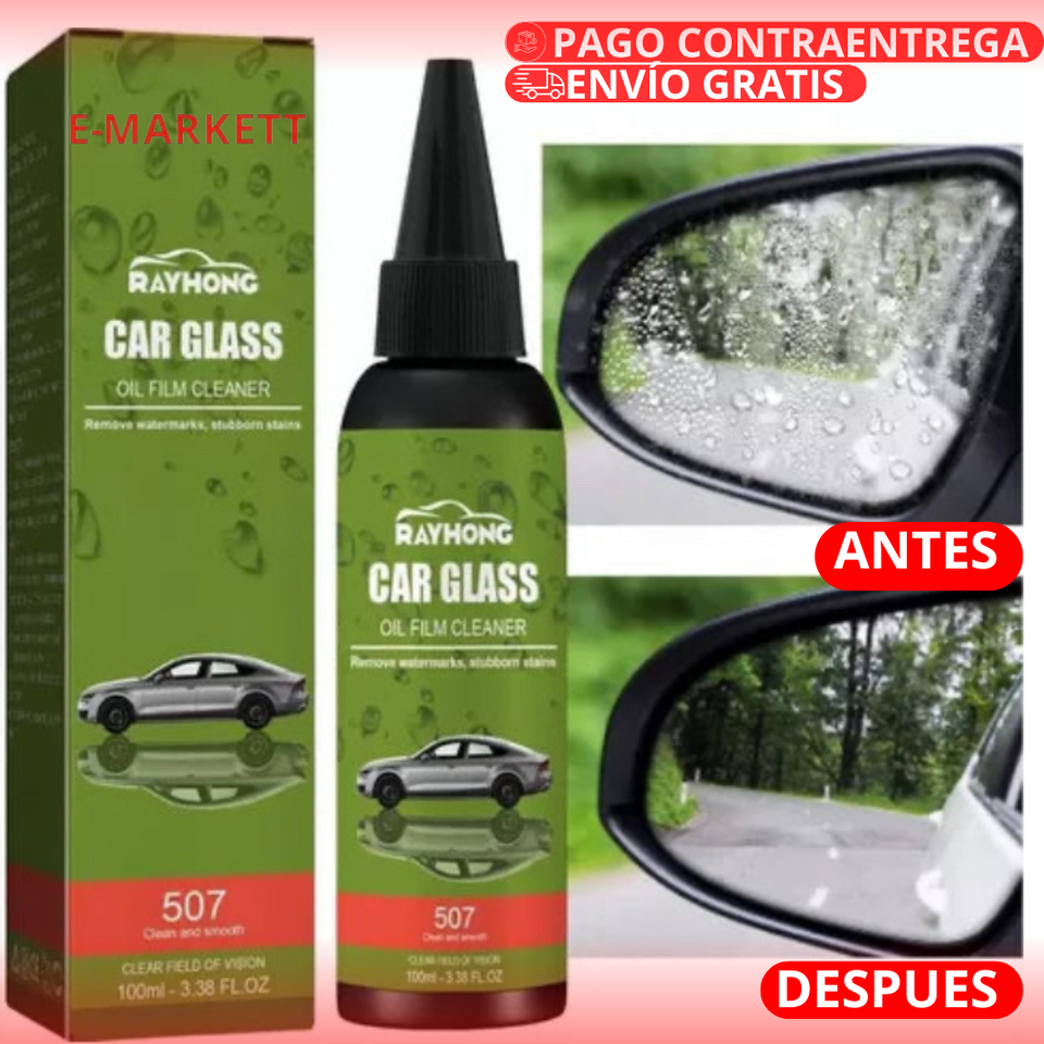 Limpiador De Vidrios Carro Antiempañante Parabrisas + envió gratis