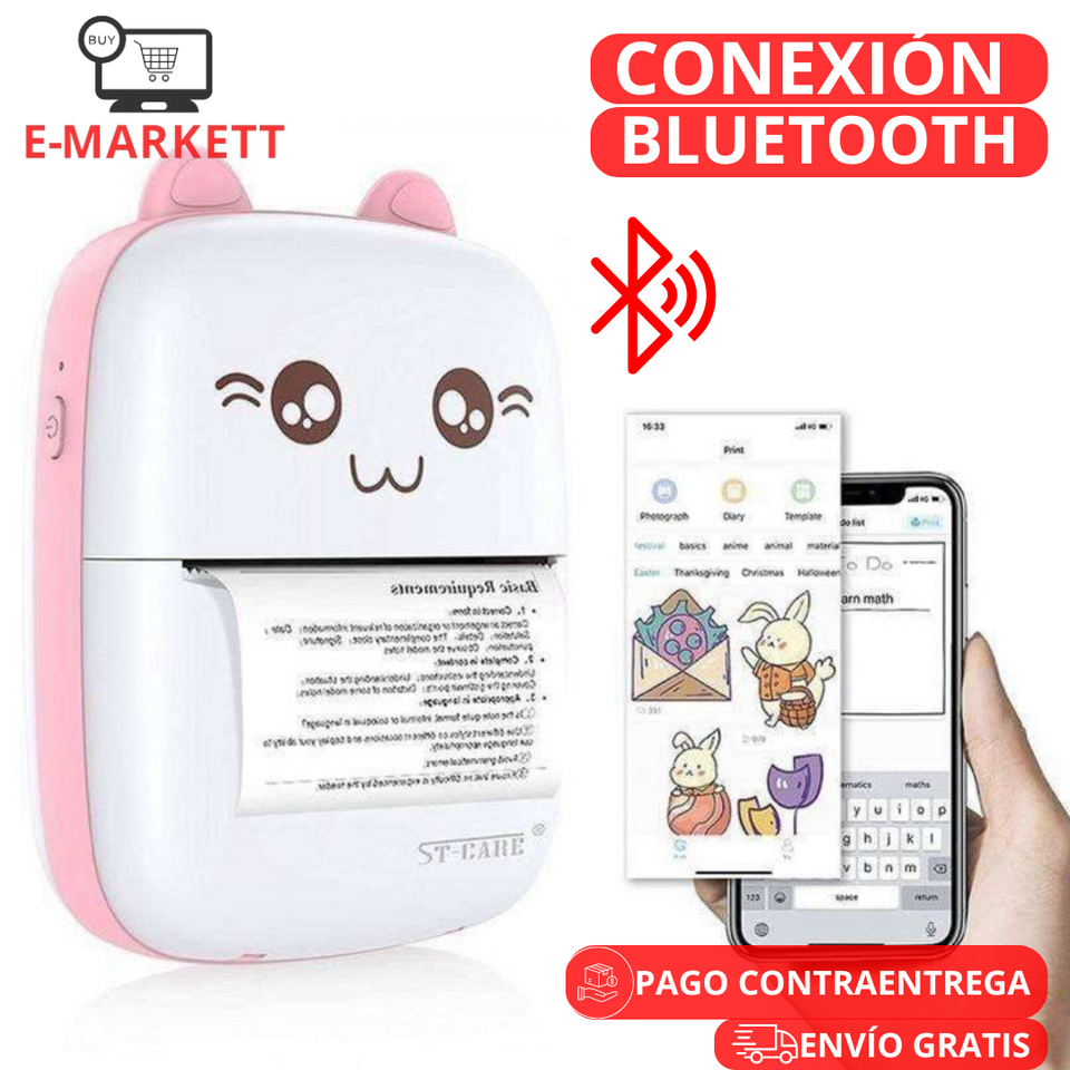 🖨️ Mini impresora portátil 🖨️ + envió gratis