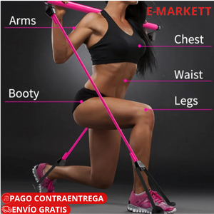 Kit de barra de pilates portátil