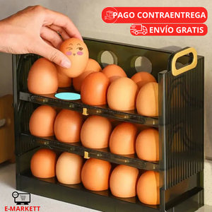 🥚🔥ORGANIZADOR  DE HUEVOS x 30 UND + ENVIO GRATIS  🥚🔥