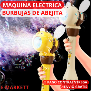 Máquina Eléctrica Burbujas De Abejas, Juguete Para Niños