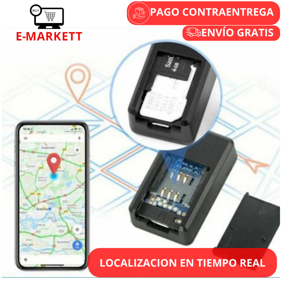 MiniGPS™ Mini localizador de GPS magnético