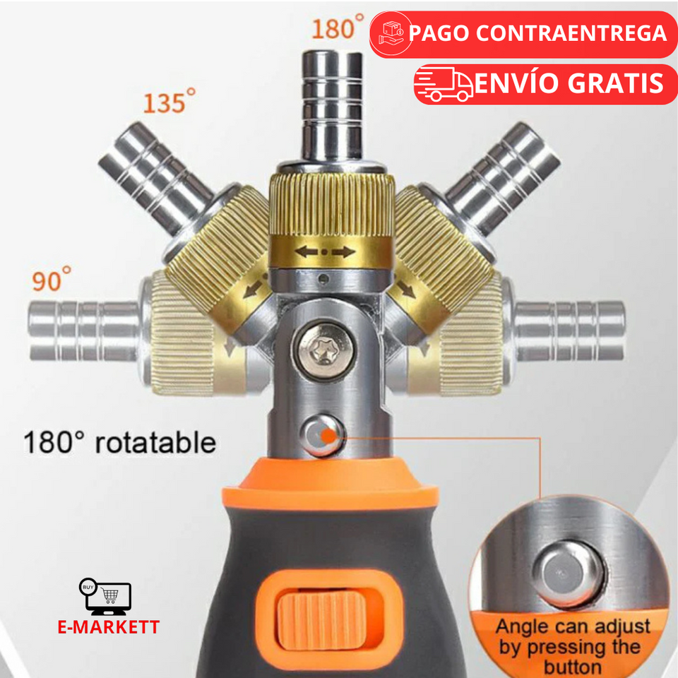 🔧✨DESTORNILLADOR  ProScrew MULTIFUNCIONAL  8 EN 1 🔩🪛