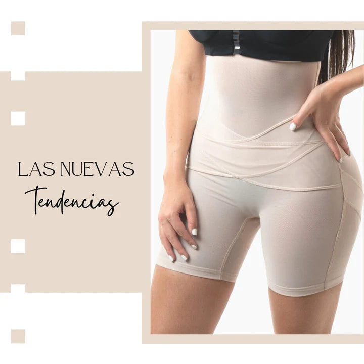 🔥Oferta especial 40% de descuento 🔥Nueva faja moldeadora de cintura alta con compresión cruzada para abdominales y glúteos