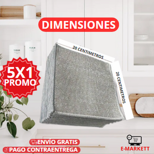 🧽Packs de 5 Paños Multiusos CleanMaster🧽