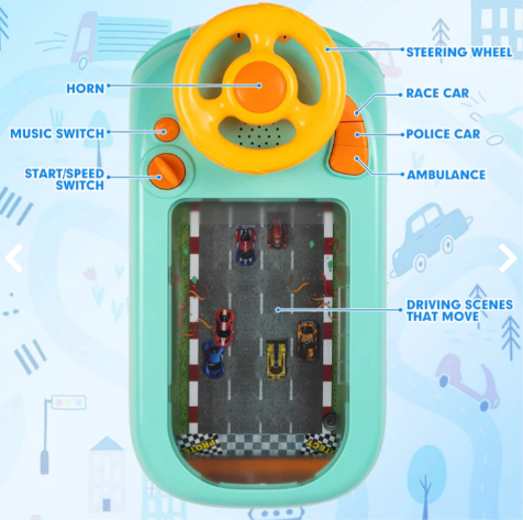 Simulador Digital de condución para Niñ@s 🚘LittleDriver 🛣️ (Estimula su agilidad 🧠)