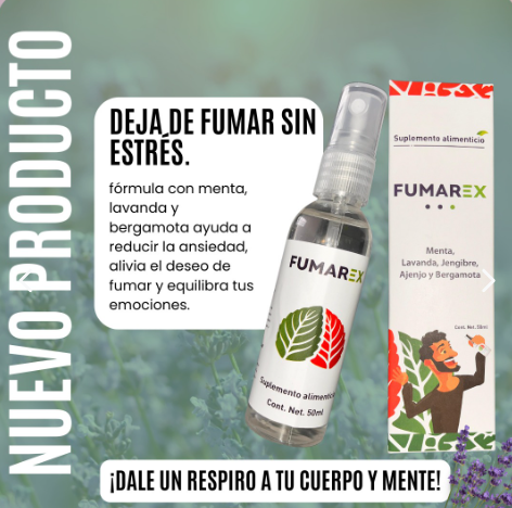 🚭 Fumarex® Spray natural para dejar de fumar🚭