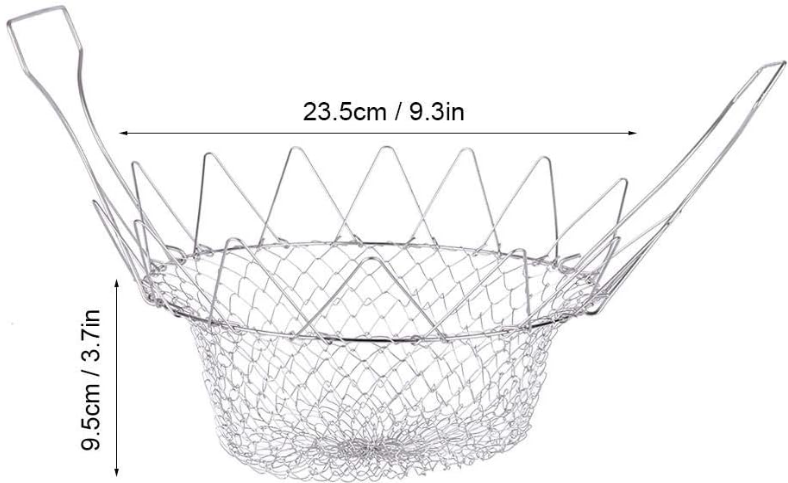 Escurridor De Cocina Plegable Multiusos En Acero