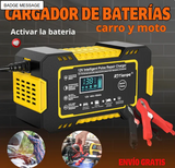 🔋Cargador Inteligente batería de carro 🚗AutoCharge Pro 🏍️