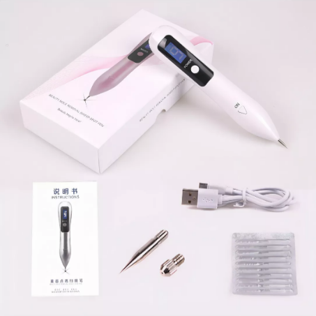 🎁Lápiz Cauterizador DermaClear USB Quita Verrugas Y Lunares 🎁