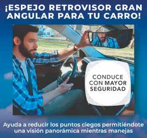 ANGEL VIEW: Retrovisor Sin Puntos Ciegos