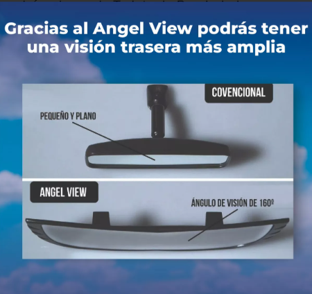 ANGEL VIEW: Retrovisor Sin Puntos Ciegos