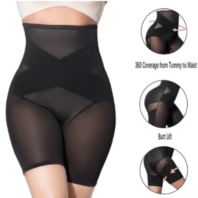 🔥Oferta especial 40% de descuento 🔥Nueva faja moldeadora de cintura alta con compresión cruzada para abdominales y glúteos
