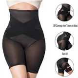 🔥Oferta especial 40% de descuento 🔥Nueva faja moldeadora de cintura alta con compresión cruzada para abdominales y glúteos