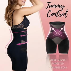 🔥Oferta especial 40% de descuento 🔥Nueva faja moldeadora de cintura alta con compresión cruzada para abdominales y glúteos