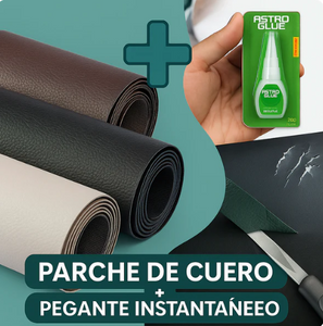 ADHESIVO DE CUERO (CUERO FIX) + 🎁 OBSEQUIO🎁  PEGANTE INSTANTANEO.