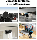 ✨Promoción de último día 49% de descuento✨Soporte magnético para teléfono con ventosa ajustable de 360°
