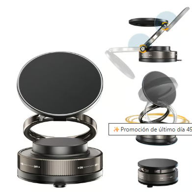 ✨Promoción de último día 49% de descuento✨Soporte magnético para teléfono con ventosa ajustable de 360°