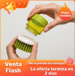 ¡Oferta relámpago 2x1 ! ¡Casi agotado! Cepillo de limpieza multifuncional.
