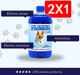 2 X1 Limpiador Enzimático Eliminador de Olores de Orina Platina PLUS - 500ml