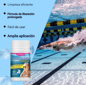 🔥Compre 1 y obtenga 1 gratis（2 botella）🏊‍Pastillas efervescentes para la limpieza de piscinas