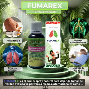 🚭 Fumarex® Spray natural para dejar de fumar🚭