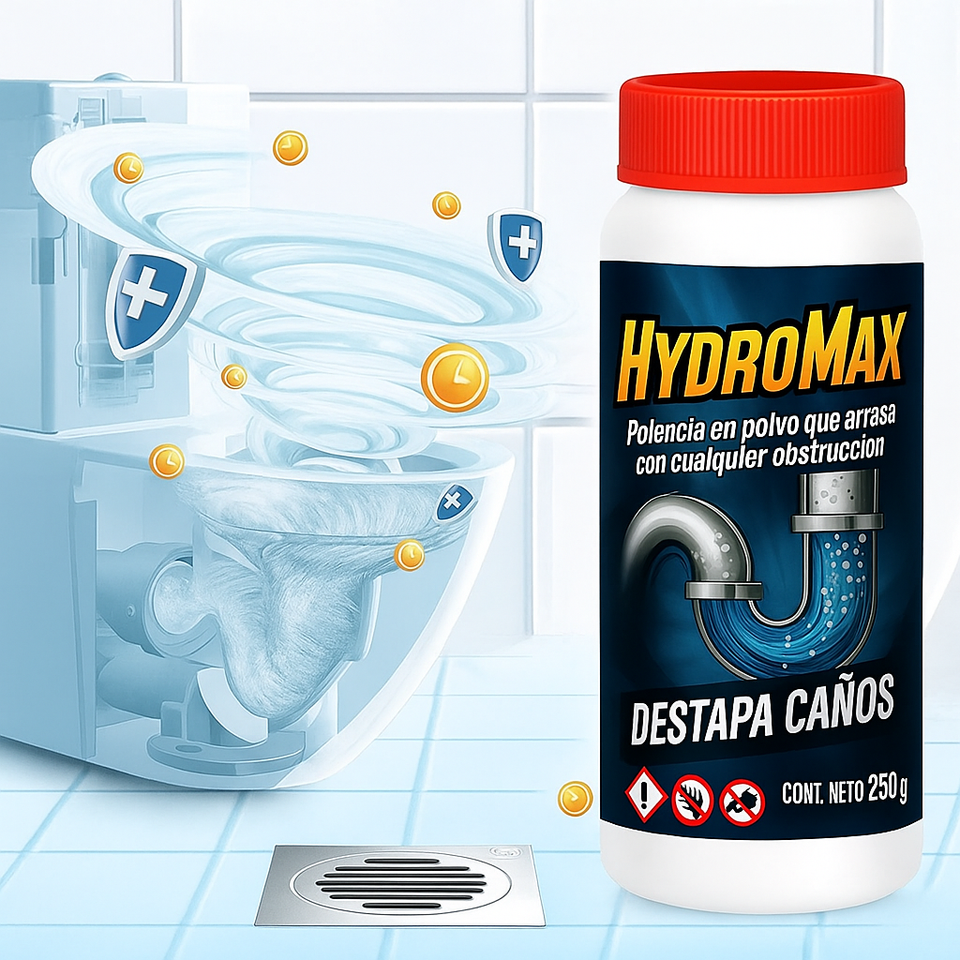 🎉oferta limitada en el tiempo  30 % Destapa caños Hydromax™