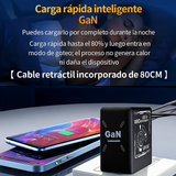 ¡Oferta 2026! ¡Cargador original  superrápido de GaN con cables 2 en 1!🔥