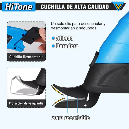 Tijeras Eléctrica Recargable Inalámbrica para Cortar Cartón, Tejido ForceCut®