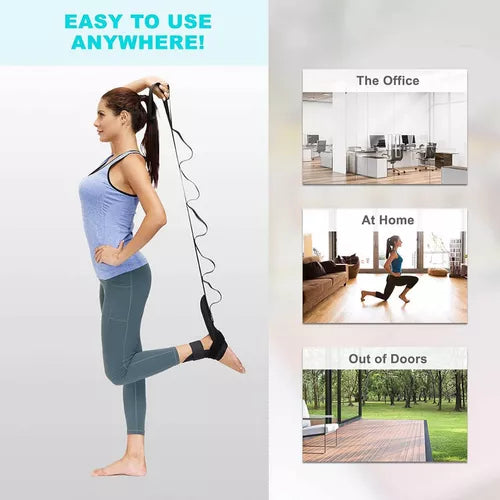 🧘‍♂️Banda Total Flex Para Piernas, Yoga, Rehabilitación Y  Estiramiento.🧘‍♂️