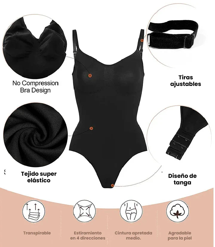 💃 Body Moldeador SlimFlex 💃 (GRATIS Cubrepezones)