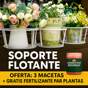 🔥LLEVA 2  SOPORTE DE MACETAS +1 FERTILIZANTE PARA PLANTAS  GRATIS 🎁