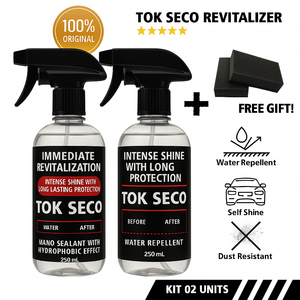 PAGUE 1 LLEVE 2 TOK SECO 250ml - Revitalizador de plásticos para automóviles (ENVÍO GRATIS)