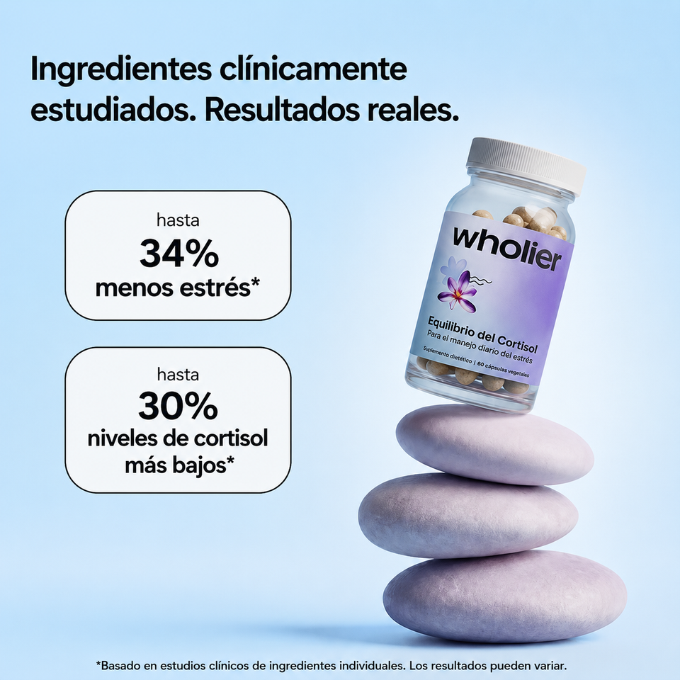 Equilibrio del cortisol BALANCE -WHOLIER.