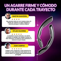 CarbonDrive Pro 🚗 Protector de Volante estilo Fibra de Carbono 🎁HOY OBSEQUIO GRATIS🎁