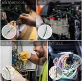 Kit X 100UND de conector de cable de soldadura a prueba de agua