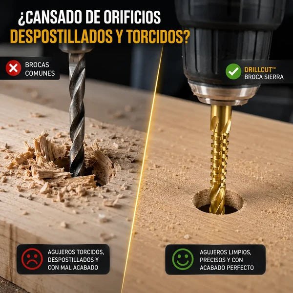 DrillCut™ – Deja de cambiar brocas: una herramienta para todo material